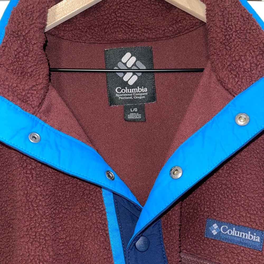Men’s Columbia Sherpa 3/4 Button